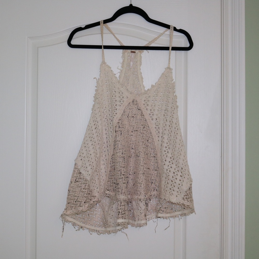 Free People Crochet Top